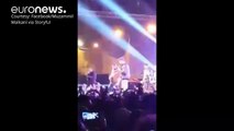 Pakistani singer stops concert to save girl being harassed