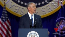 Discurso de despedida completo del presidente Barack Obama (Español)