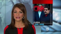 Nicolás Maduro emite orden para sacar del aire a CNN