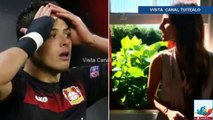 Javier Chicharito Hernández engaño a Lucía Villalón con Camila Sodi por eso terminaron