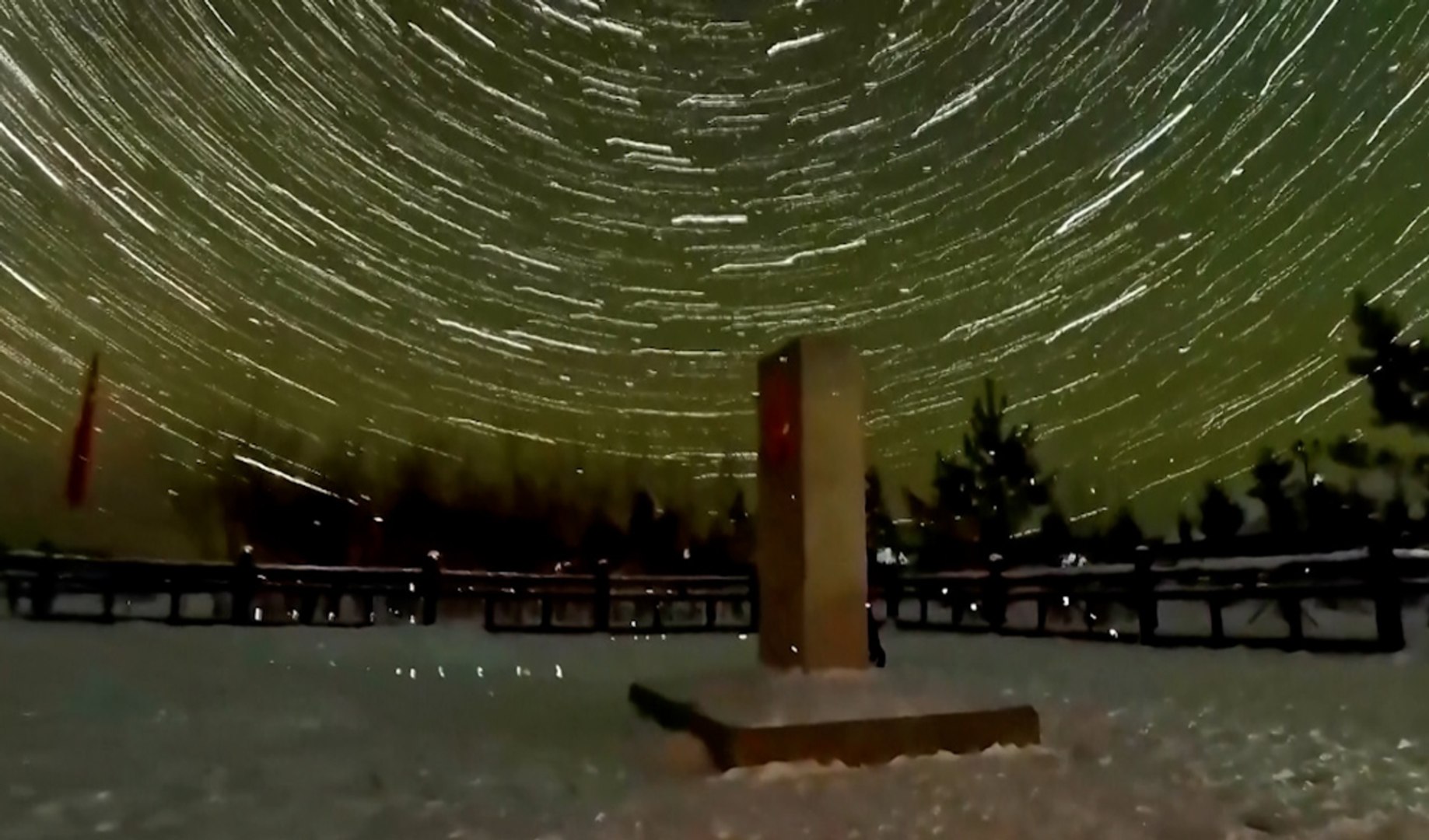 Las estrellas brillantes suspendidas en un cielo despejado en la aldea de Qiqian, en Mongolia, es un aut�ntico espect�culo visual.