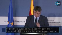 Puigdemont: «Si no aceptan el referéndum, no renunciaremos a la declaración de independencia»