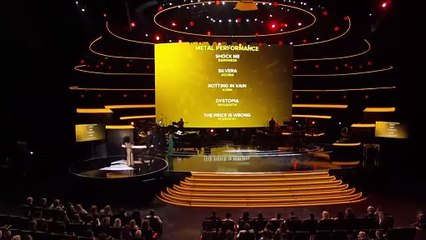 Megadeth recibe su primer Grammy con canción de Metallica