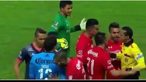 TRES EXPULSIONES en 30 segundos en el partido Toluca vs Morelia 2-2 | COPA MX 2017