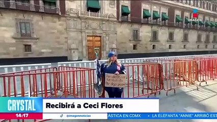 En su momento voy a recibir a Ceci Flores: López Obrador
