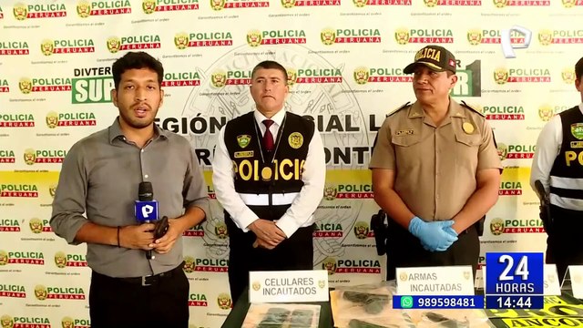 Surco: capturan a falsos colectiveros que asaltaban a jovencitas con réplica de armas