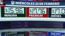 PRECIO Máximo de la Gasolina en Mexico sin cambios