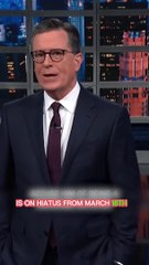 Stephen Colbert Takes Break Amid March Madness