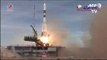 Cohete Soyuz despega hacia la ISS
