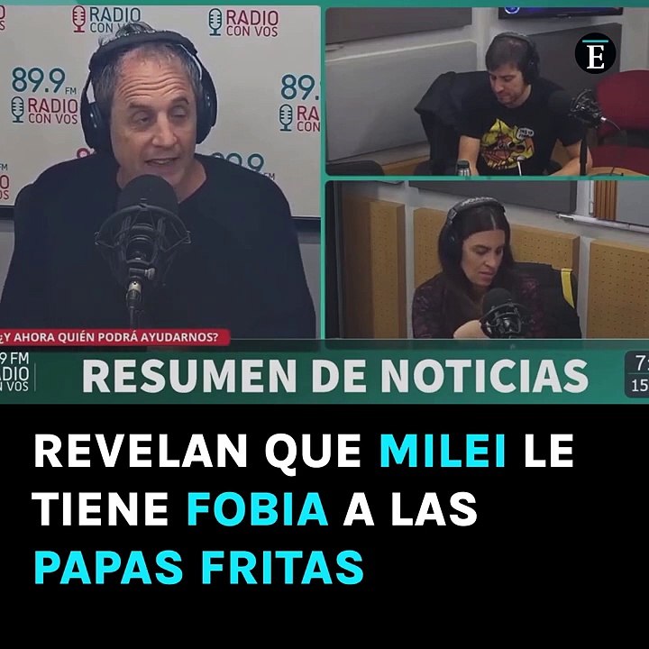 Salió a la luz a qué le tiene fobia Javier Milei