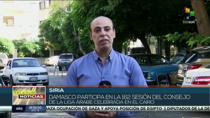 Siria participó en la 162 sesión del consejo de la Liga Árabe