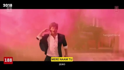 Top 200 Shah Rukh Khan Songs 1992 to 2023