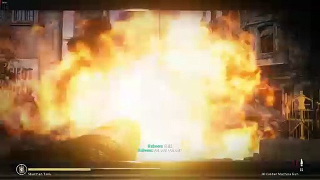 Call of Duty WW II Flank around Tank #callofduty #cod #codww2 #wwii #ww2 #flank #tanks #Flankaround