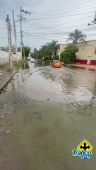 Así se encuentra  el cruce de carretera a Chapala y Antonio Álvarez Esparza en Las Liebres