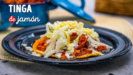 ¡Descubre el Secreto para Hacer Tostadas de Tinga de Jamón en 20 Minutos! | Cocina Vital