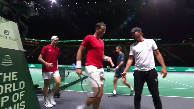 Pospisil/Shapovalov contra González/Molteni | Canadá vs Argentina Fase de grupos de la final de la Copa Davis 2024
