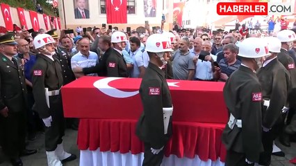 Şehit Piyade Üsteğmen Ömer Fatih Ayar Son Yolculuğuna Uğurlanıyor