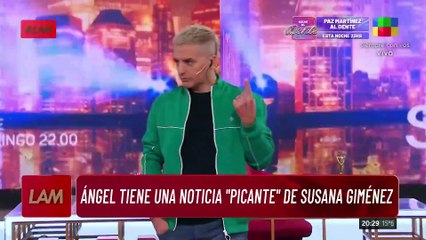 Vuelve SUSANA a la TV CON TODO: Se vienen ENTREVISTADOS BOMBA como Javier Milei y Nahir Galarza.