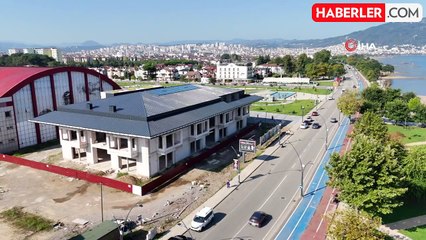 Ordu'da 'Gençlik Kütüphanesi'nin kaba inşaatı tamamlandı
