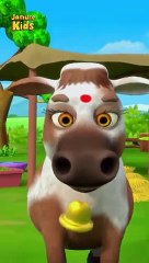 Thumak Thumak Meri Gaiya Aati Hai _ ठुमक ठुमक गैया मेरी गईया I Hindi Nursery Rhymes