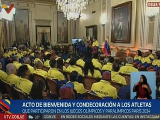 Pdte. Maduro: Ustedes deben convertirse en líderes de las nuevas generaciones de atletas