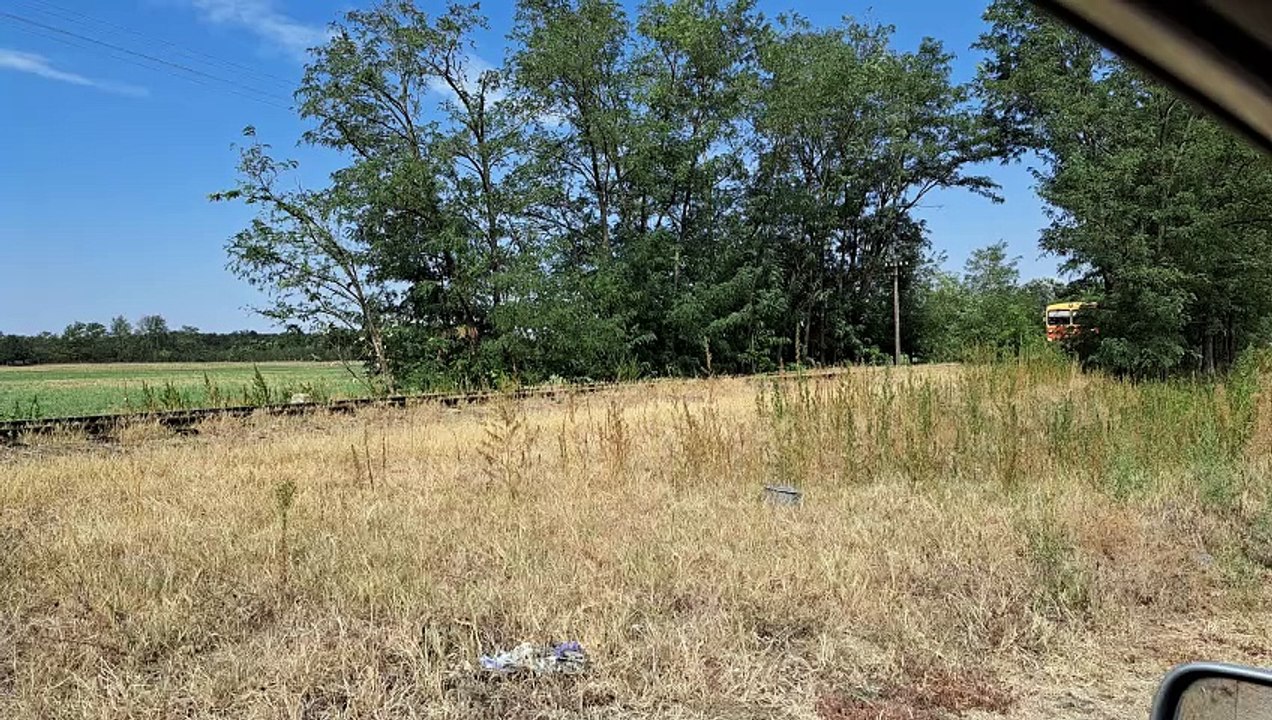 Bimmelbahn auf dem Land Ungarn