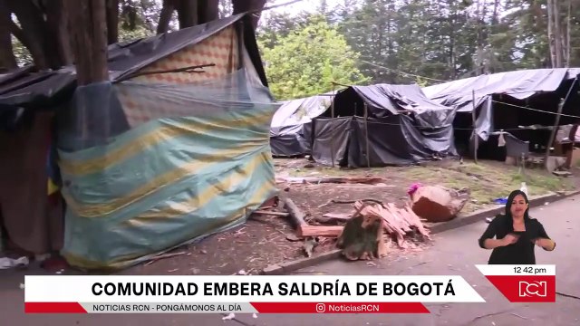 Comunidad emberá asentada en Parque Nacional inició oficialmente su plan de retorno