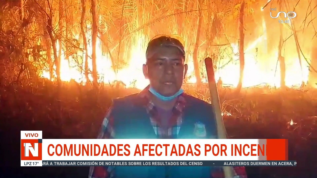 Comunidades afectadas por los incendios