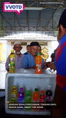 Penduduk Felda Gunung Besout 2 sekali lagi menghiburkan penonton dengan gelagat menyusun botol