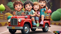 Wheels on The Truck Go Spin Spin Spin - Round and Round | Nursery Rhymes & New Kids Songs | Part-13