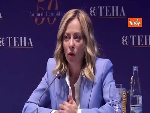 Meloni: Cosa che mi rende più fiera sono i risultati economici, merito del nostro tessuto produttivo