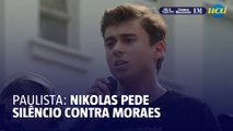 Nikolas faz 10 segundos de silêncio contra Moraes: ‘É isso que ele deseja’