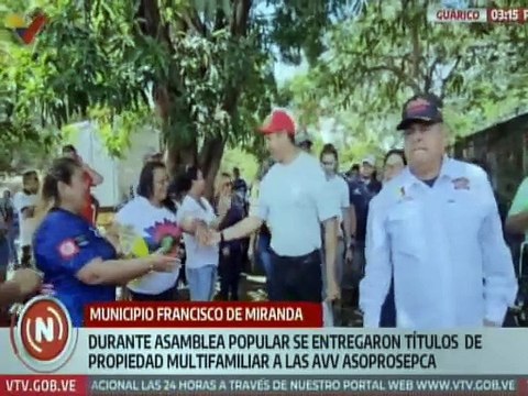 GMVV entrega 189 títulos de propiedad multifamiliar a las familias del estado Guárico