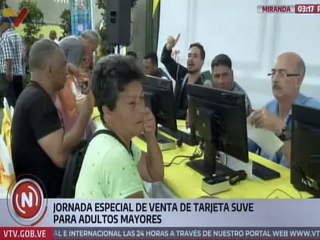 Video herunterladen: Miranda | Realizan jornada especial de venta de tarjetas SUVE para los adultos mayores