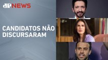 Pablo Marçal, Ricardo Nunes e Marina Helena estiveram no ato da Paulista