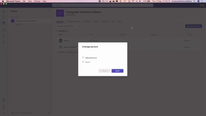 How to CHANGE Your Team Profile Picture On Microsoft Teams Using a Mac - Basic Tutorial | New