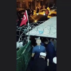 Cübbeli Ahmet'e saldırı girişimi: Kameralara yansıdı