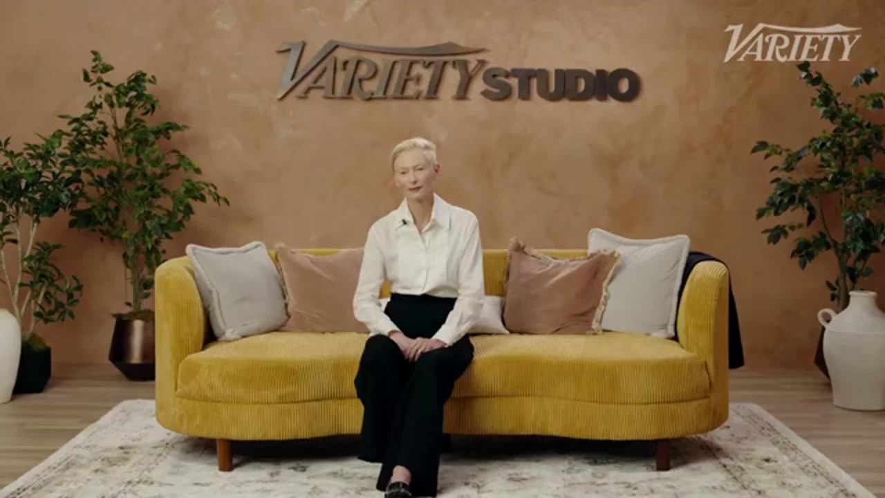 Tilda Swinton on Working with Julianne Moore to Convey "Honesty" and "Respect" in 'The Room Next Door' | Variety Studio at TIFF 2024