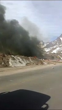 Accidente en los Caracoles