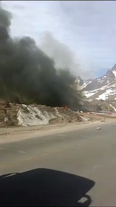 Accidente en los Caracoles