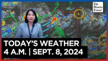 Today's Weather, 4 A.M. | Sept. 8, 2024