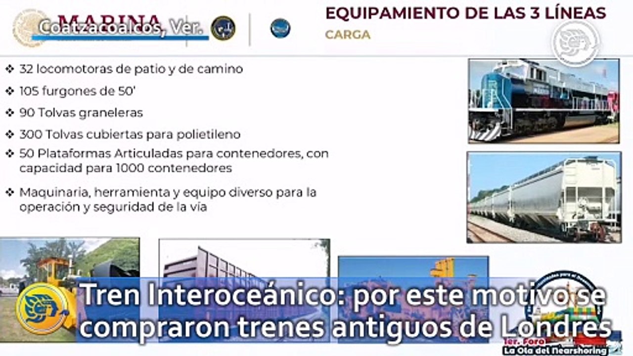 Tren Interoceánico: por este motivo se compraron trenes antiguos de Londres