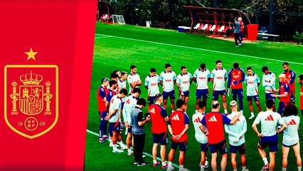España ya se prepara para enfrentar a Suiza y así van los entrenamiento