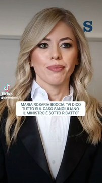 parla Maria Rosaria boccia sui rapporti con lex ministro SanGiuliano