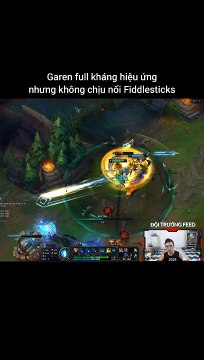 Garen full kháng hiệu ứng nhưng không chịu nổi Fiddlesticks #garen #fiddlesticks #lienminhhuyenthoai #leagueoflegends