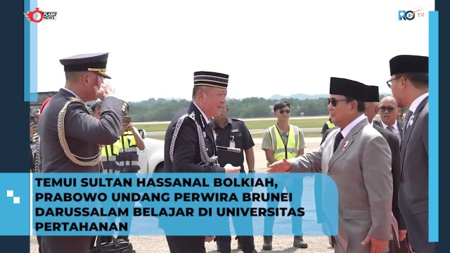 Temui Sultan Hassanal Bolkiah, Prabowo Undang Perwira Brunei Darussalam Belajar di Universitas Pertahanan
