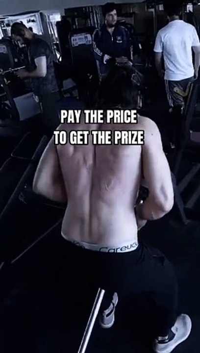 Back exercise motivation T-Bar