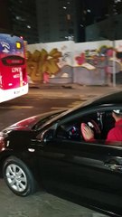 Night Walk in Santiago, Chile. P1 