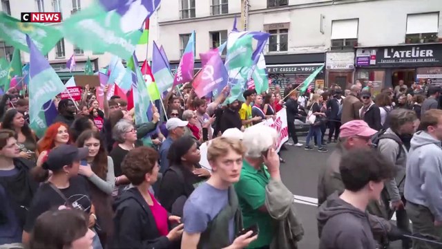 Des manifestations contre Emmanuel Macron à Paris