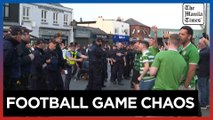 Football fans arrested in Dublin after England's 2-0 win over Ireland